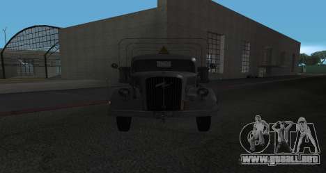 Opel Blitz 2,5-32 (Enemy Front) para GTA San Andreas