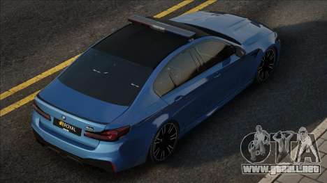 BMW F90 Blue para GTA San Andreas