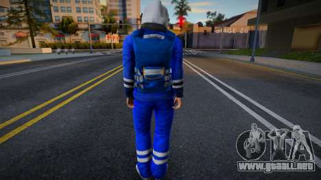 Trabajador de la estación de bomberos 1 para GTA San Andreas