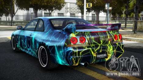 Nissan Skyline R33 LT-R S3 para GTA 4