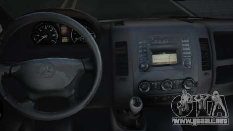 Mercedes Sprinter Mobil Saglık Aracı Modu para GTA San Andreas