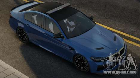 BMW F90 Blue para GTA San Andreas