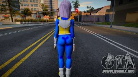 Trunks Del Futuro Mujer para GTA San Andreas