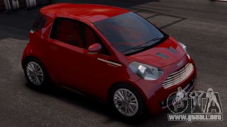 2010 Aston Martin Cygnet v1.0 para GTA 4