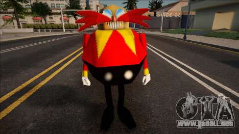 Sonic R Skin - Eggman para GTA San Andreas