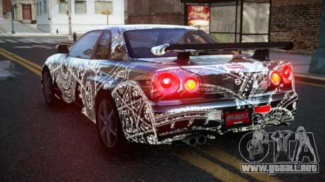 Nissan Skyline R34 PNZ S4 para GTA 4