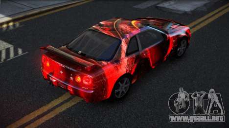 Nissan Skyline R34 PNZ S5 para GTA 4