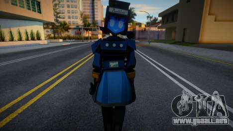 Lady Dispenser Blue para GTA San Andreas