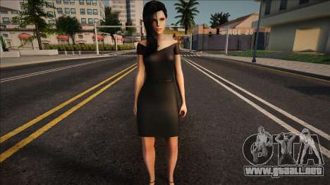 Lady Black Dress para GTA San Andreas