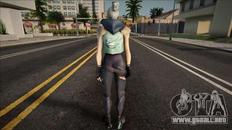 Jett Valorant para GTA San Andreas