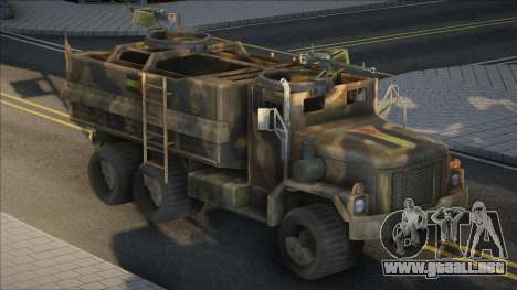 Capuchin Guntruck (M54) from Mercenaries 2: Worl para GTA San Andreas