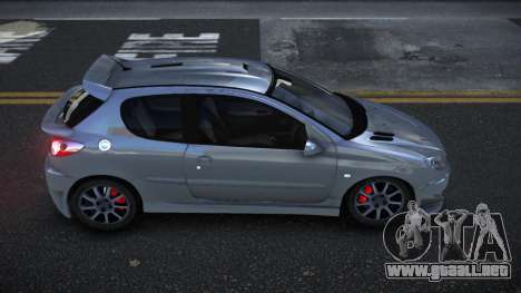 Peugeot 206 SHR para GTA 4