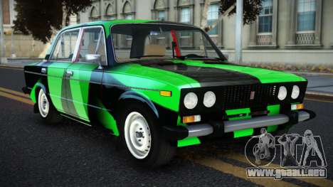 VAZ 2106 SD-R S10 para GTA 4