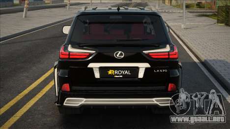 Lexus LX570 0bves para GTA San Andreas