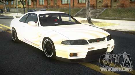 Nissan Skyline R33 LT-R S6 para GTA 4