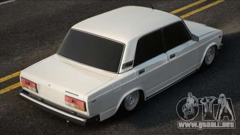 VAZ 2107 Blanco para GTA San Andreas