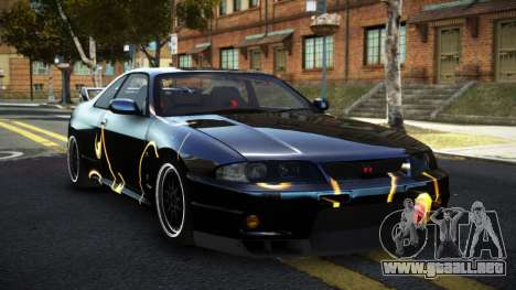 Nissan Skyline R33 LT-R S8 para GTA 4