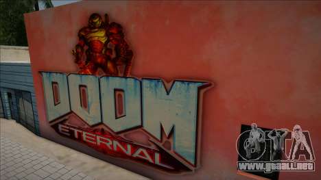 DOOM Eternal Mural para GTA San Andreas