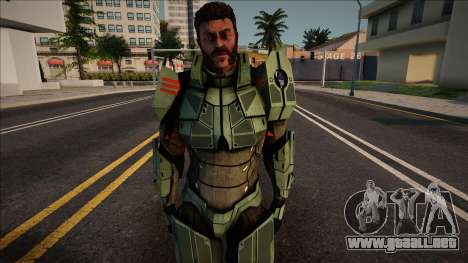 Farhad de E.T. ARMIES con EXPRESIONES FACIALES E para GTA San Andreas