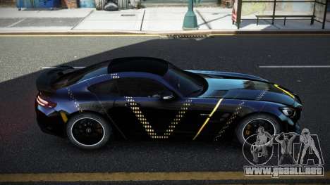 Mercedes-Benz AMG GT R 17th S10 para GTA 4