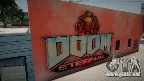 DOOM Eternal Mural para GTA San Andreas