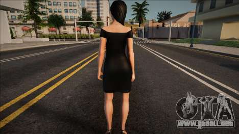 Lady Black Dress para GTA San Andreas