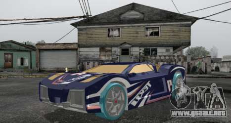 Reverberación de: Hot Wheels Acceleracers para GTA San Andreas