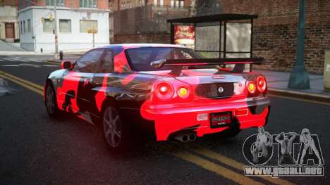 Nissan Skyline R34 PNZ S7 para GTA 4