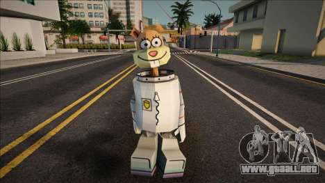 Sandy Cheeks from Sponge Bob para GTA San Andreas