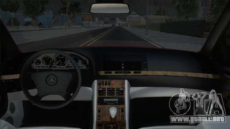 Mercedes-Benz W140 S600 JST para GTA San Andreas