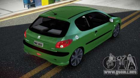 Peugeot 206 SV para GTA 4