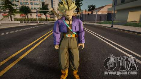 Future Trunks v2 para GTA San Andreas