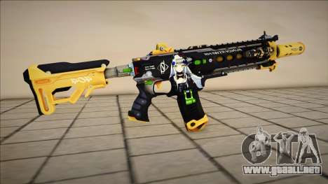 Gilded Glitter HK416 para GTA San Andreas