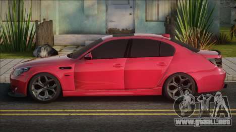 BMW M5 E60 Red para GTA San Andreas