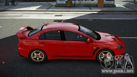 Mitsubishi Lancer Evolution X NKG para GTA 4