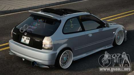 Honda Civic Starbucks para GTA San Andreas