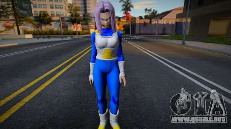 Trunks Del Futuro Mujer para GTA San Andreas