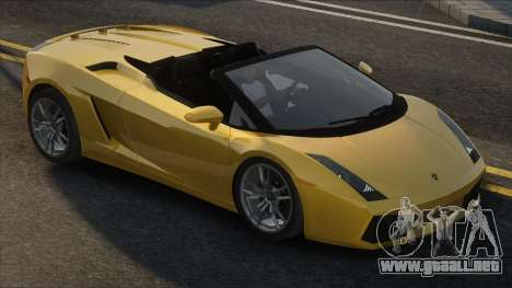 Lamborghini Gallardo Cab para GTA San Andreas