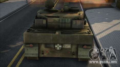 Leopard 2A6 from Battlefield 2: Euro Force para GTA San Andreas