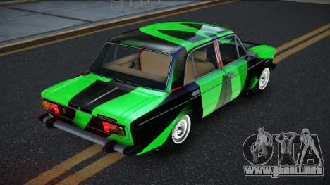 VAZ 2106 SD-R S10 para GTA 4