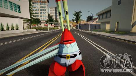 Mr Krabs from Sponge Bob para GTA San Andreas