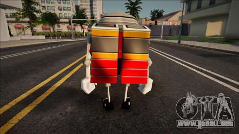 Sonic R Skin - Egg Robo para GTA San Andreas