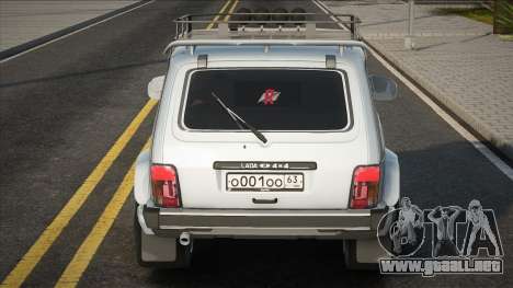 Lada Niva White para GTA San Andreas