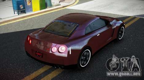 Nissan GT-R R35 MT para GTA 4