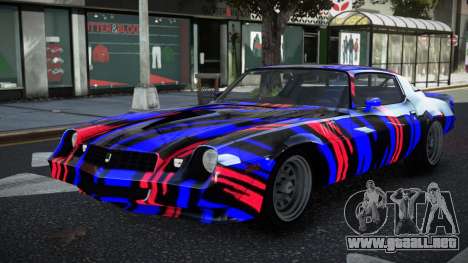 Chevrolet Camaro Z28 SD S4 para GTA 4