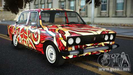 VAZ 2106 SD-R S14 para GTA 4