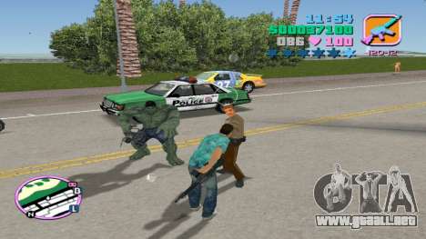 Guardaespaldas de Hulk para GTA Vice City