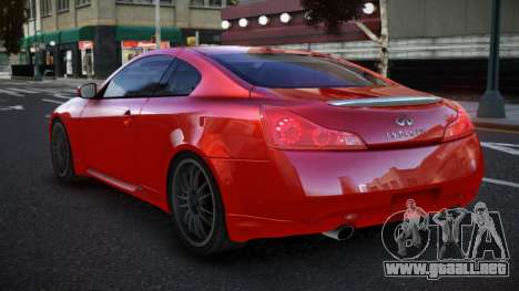 Infiniti G37 HR para GTA 4