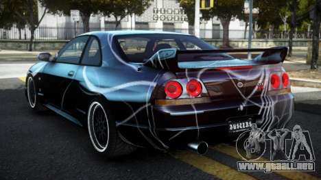 Nissan Skyline R33 LT-R S4 para GTA 4