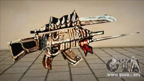 Mp5 Dead Frontier Tier 2 120s para GTA San Andreas